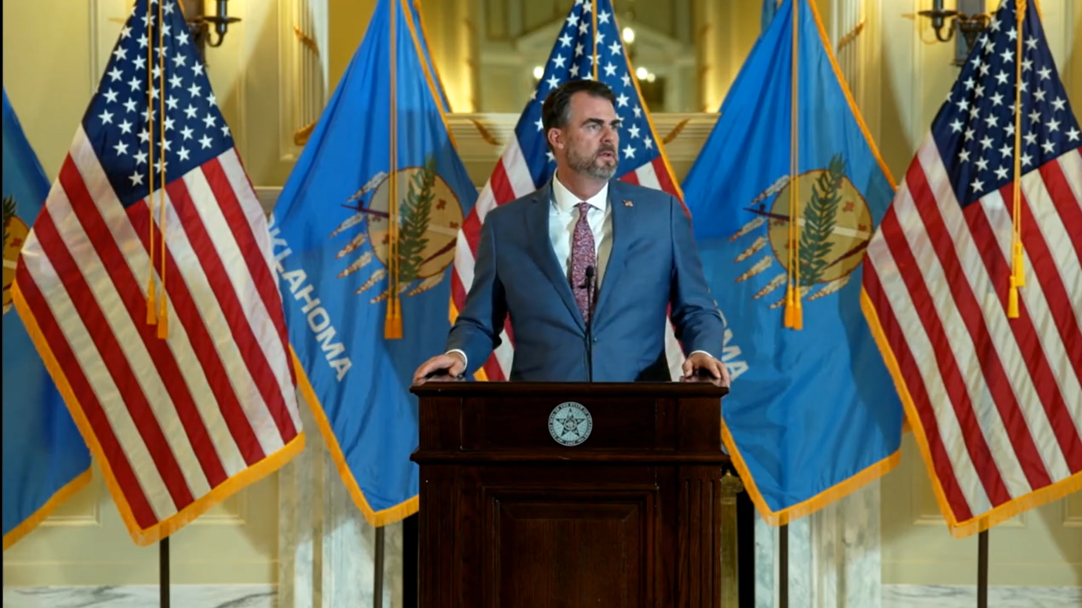 governor stitt - doge-ok